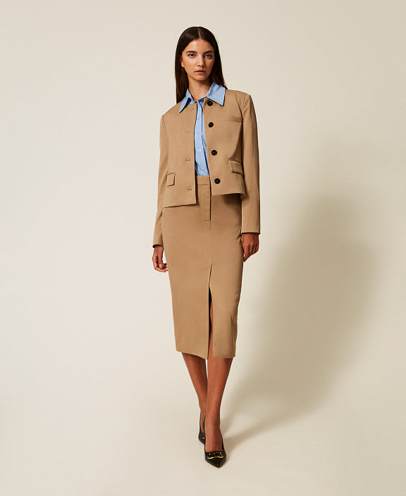 Casaco curto TWINSET ACTITUDE