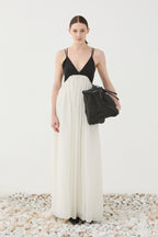 Vestido maxi costas cruzadas ELEH