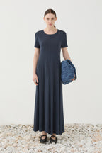 Vestido maxi de malha ELEH