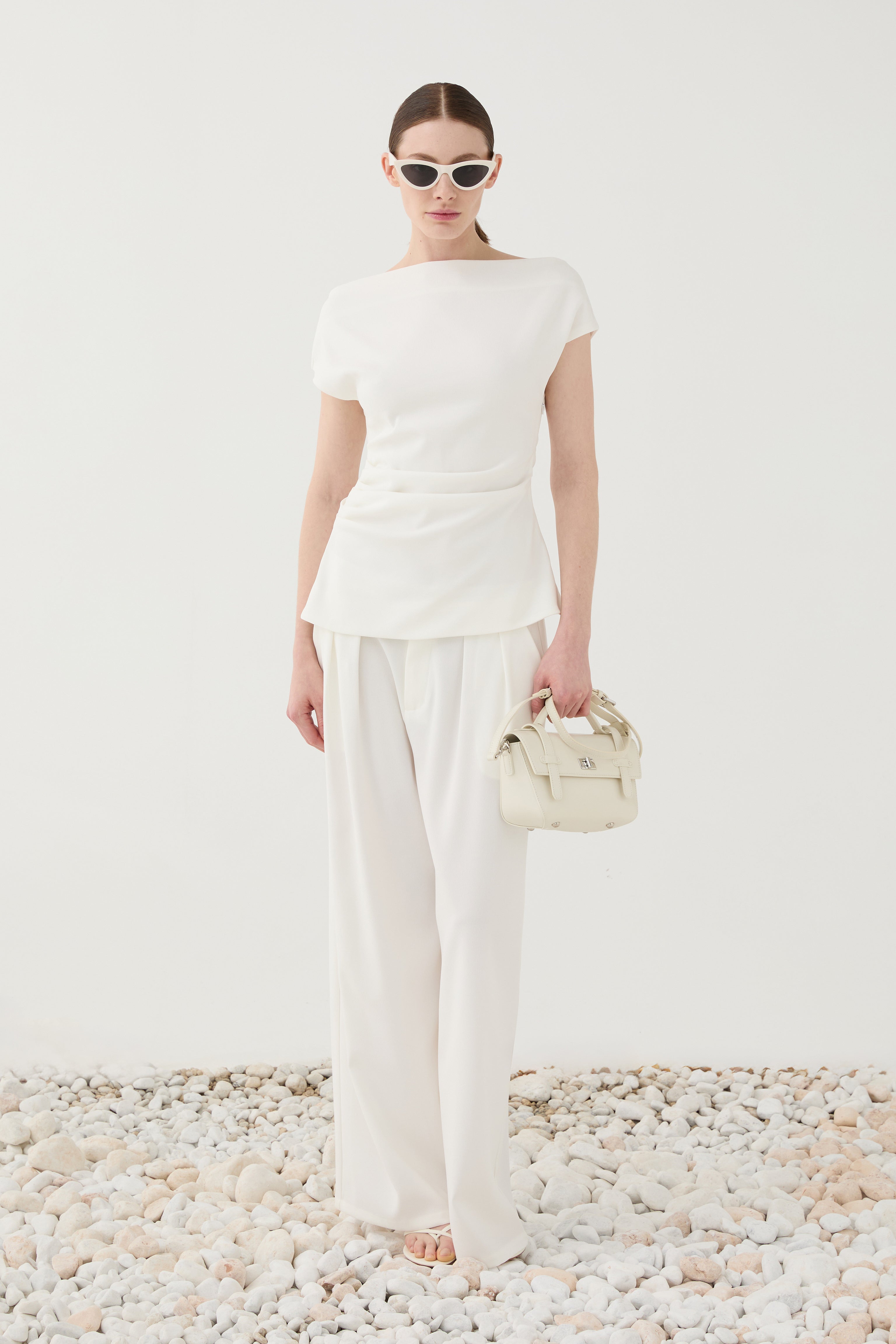 Pantalona branca ELEH