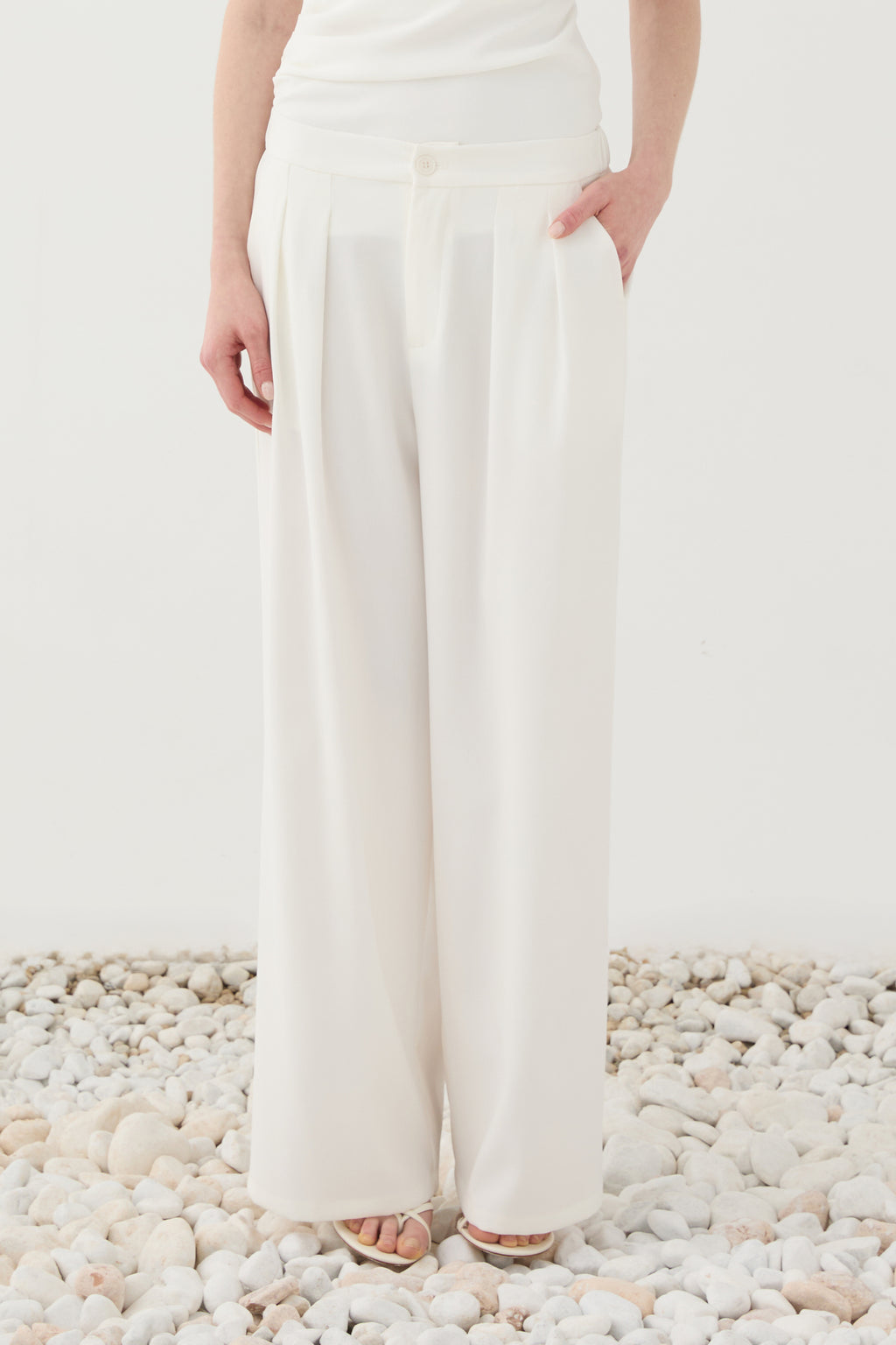 Pantalona branca ELEH