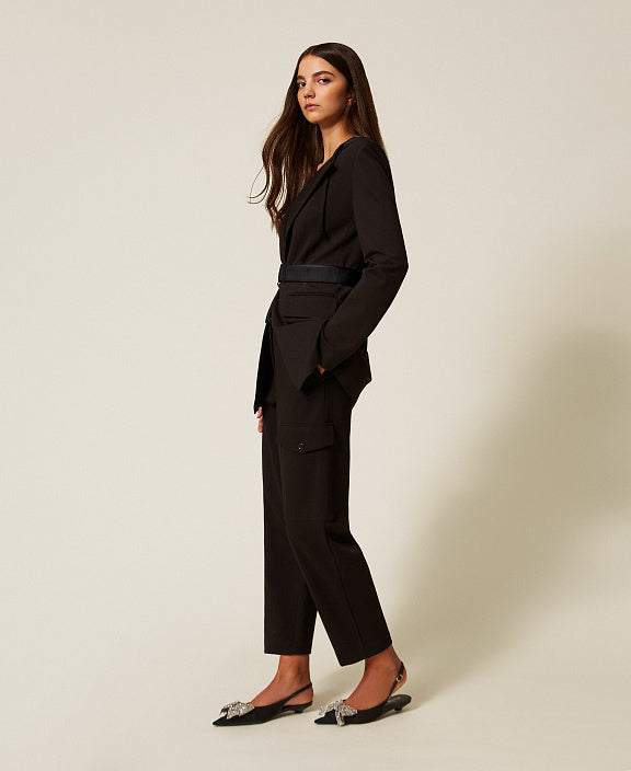 Pantalona com bolso lateral TWINSET ACTITUDE