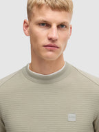 Camisola estruturada em algodão