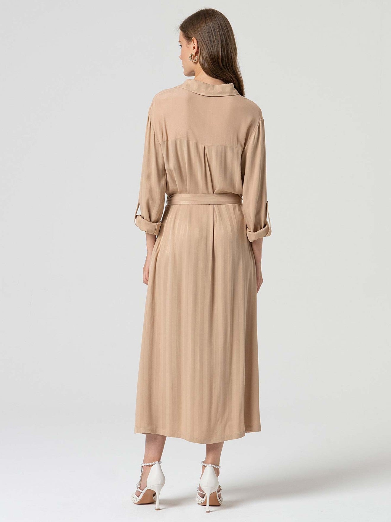 Vestido camiseiro Fracomina