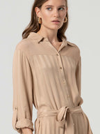 Vestido camiseiro Fracomina