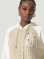 Sweatshirt com capuz Fracomina