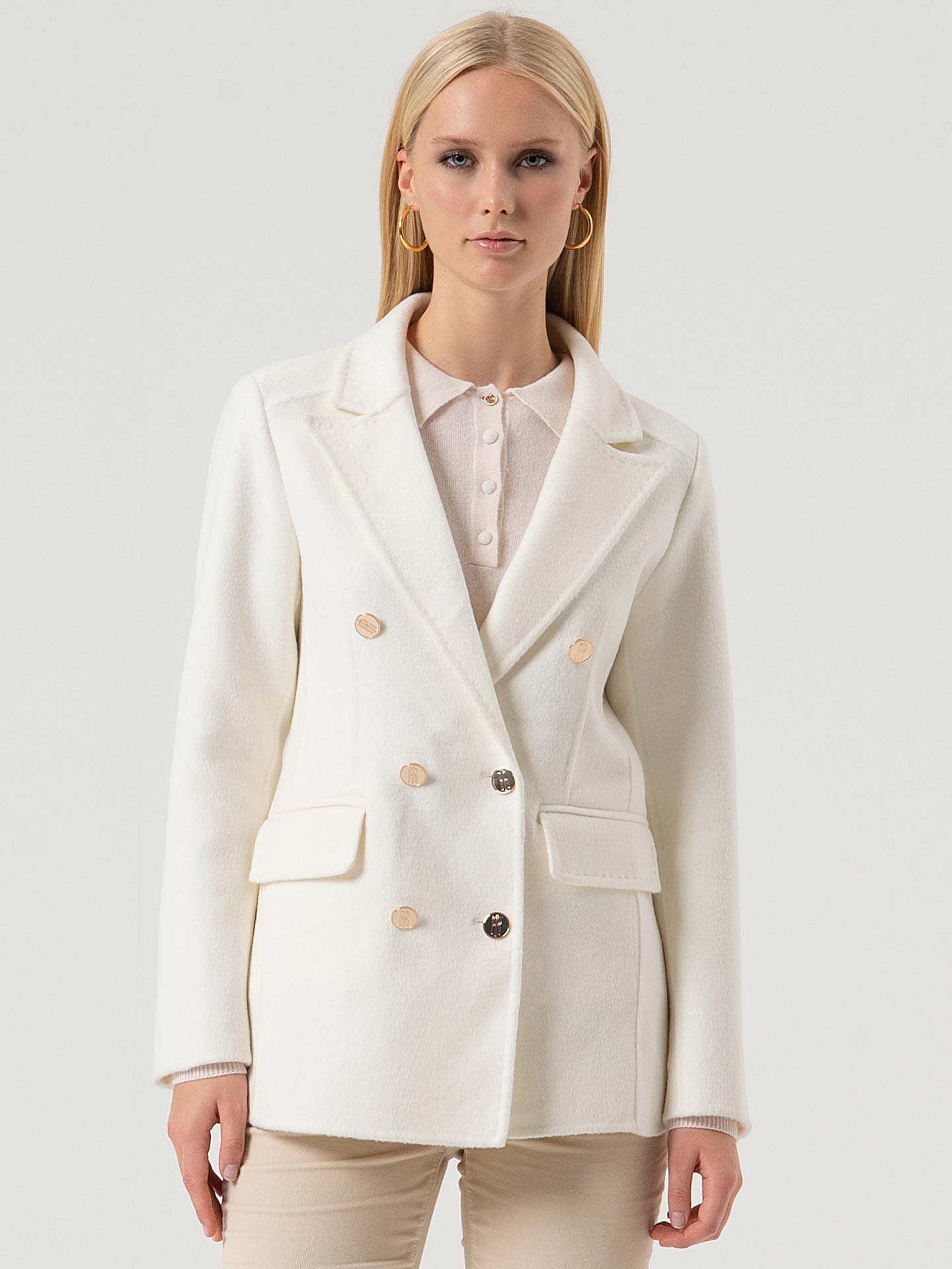 Sobretudo curto Fracomina