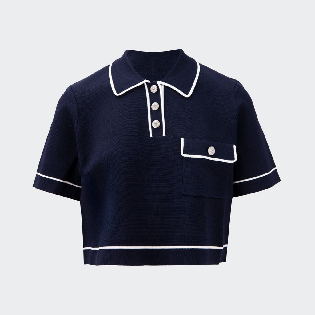 Polo cropped FRACOMINA