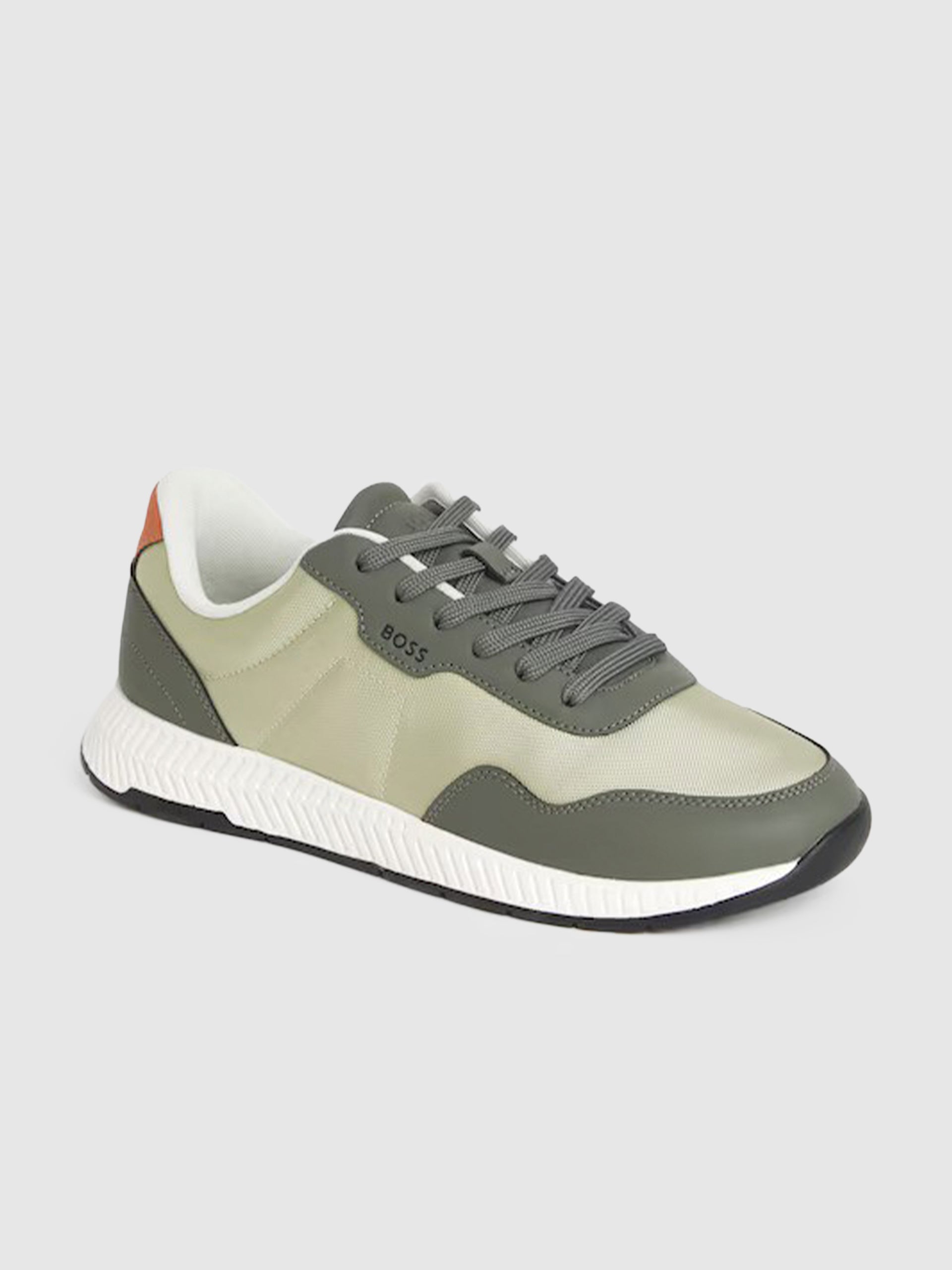 Sapatilha de cano baixo com parte superior texturizada BOSS