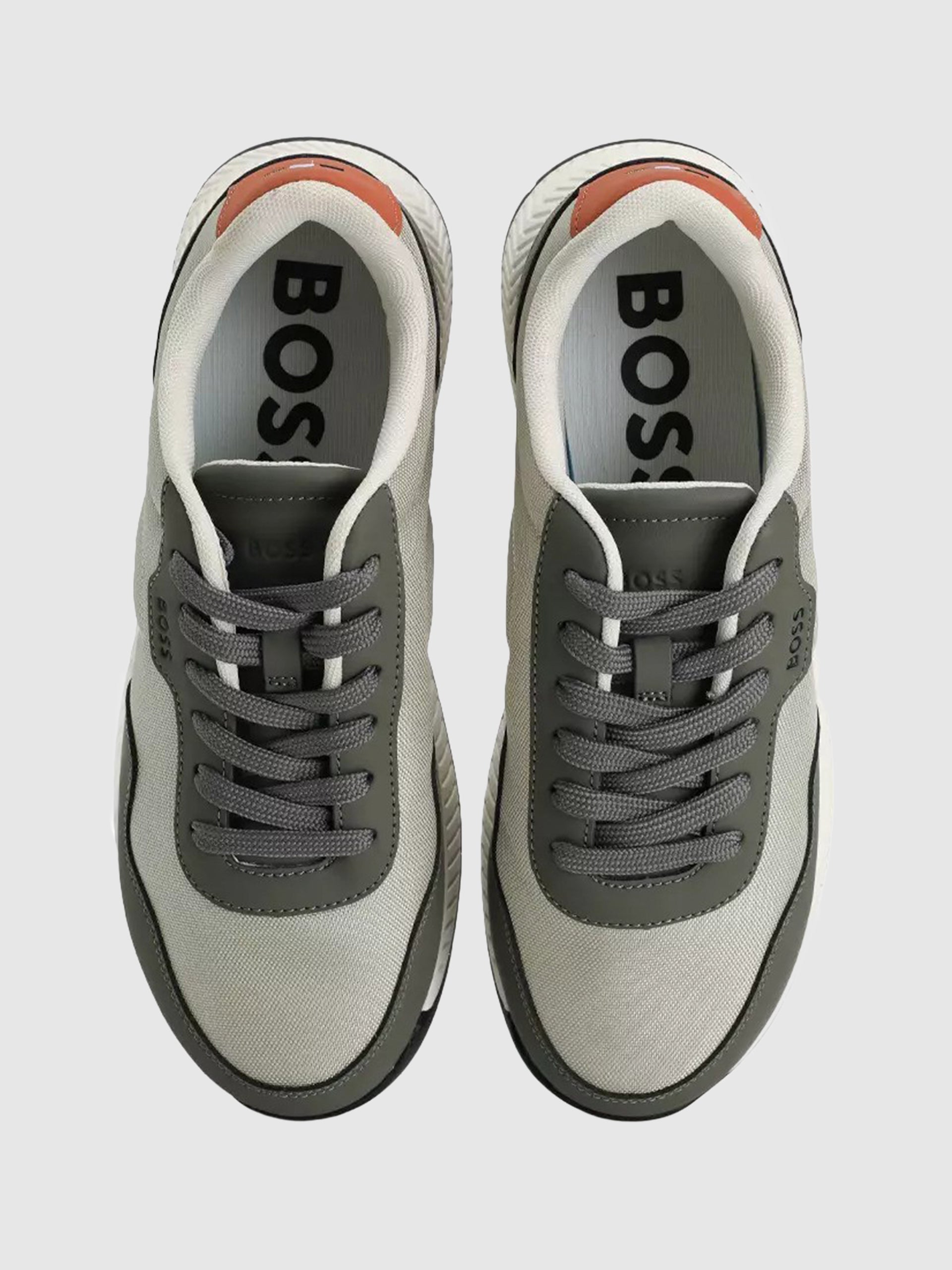 Sapatilha de cano baixo com parte superior texturizada BOSS