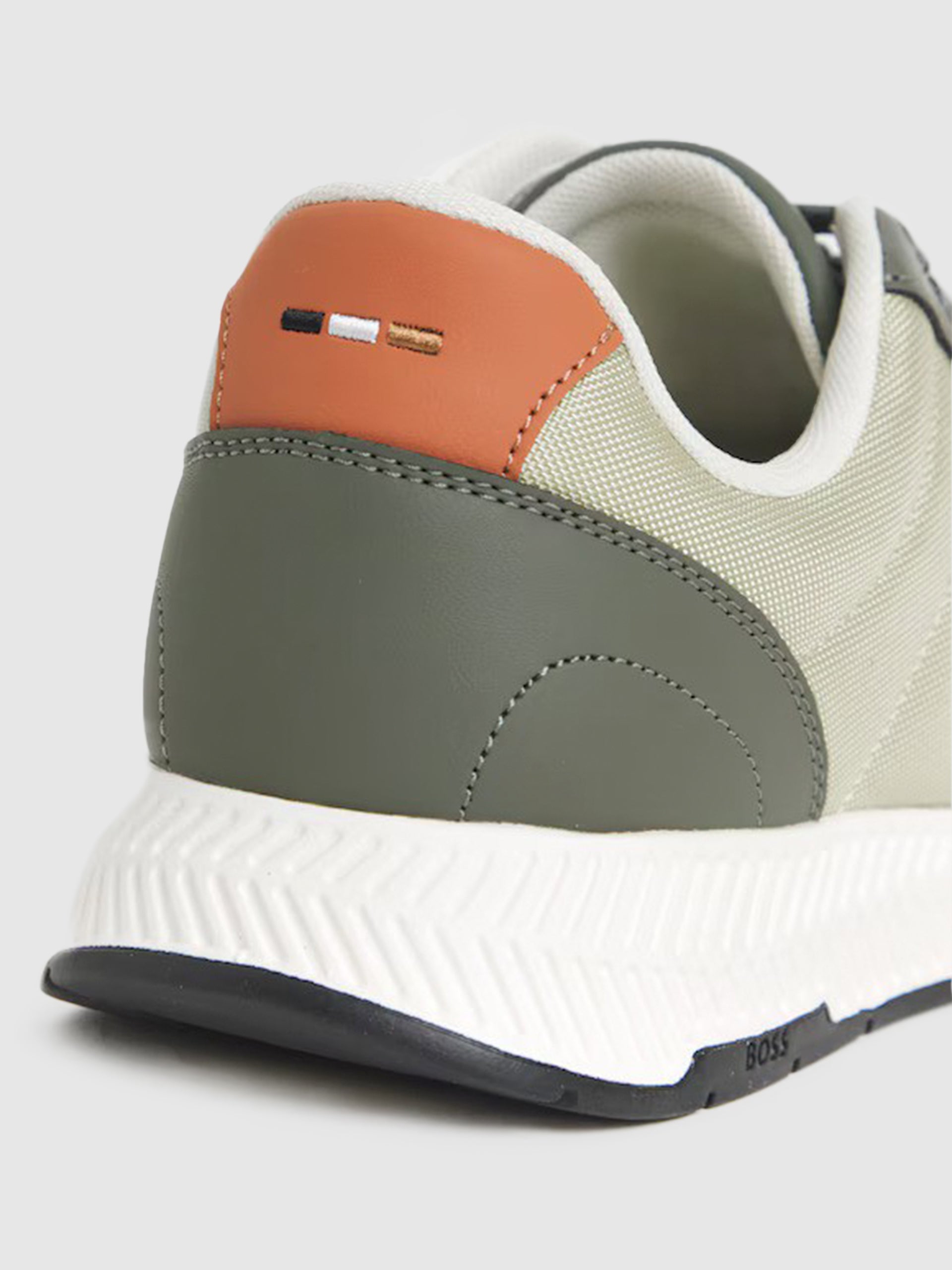 Sapatilha de cano baixo com parte superior texturizada BOSS