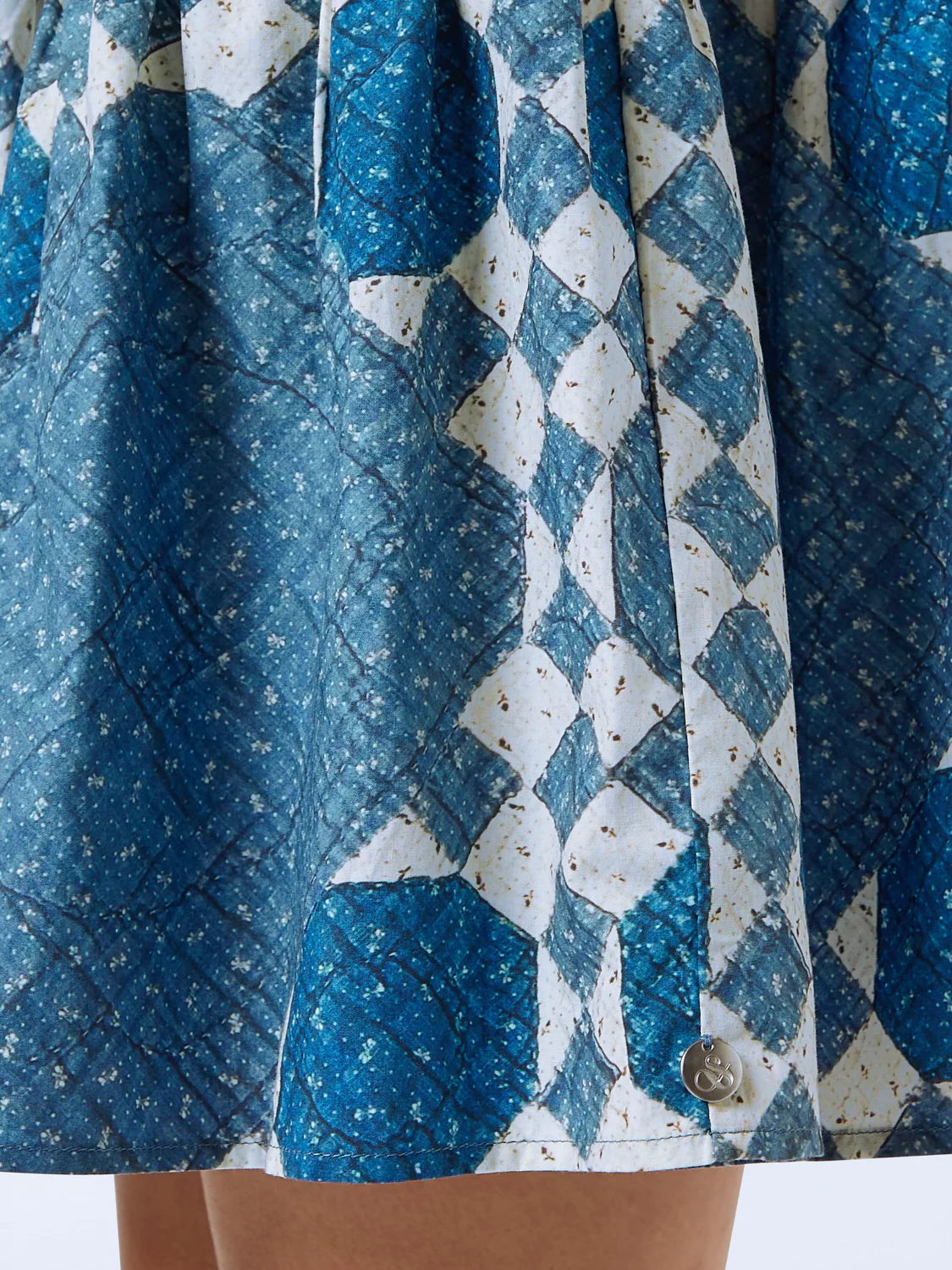 Vestido curto com franzidos SCOTCH&SODA