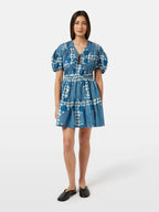 Vestido curto com franzidos SCOTCH&SODA