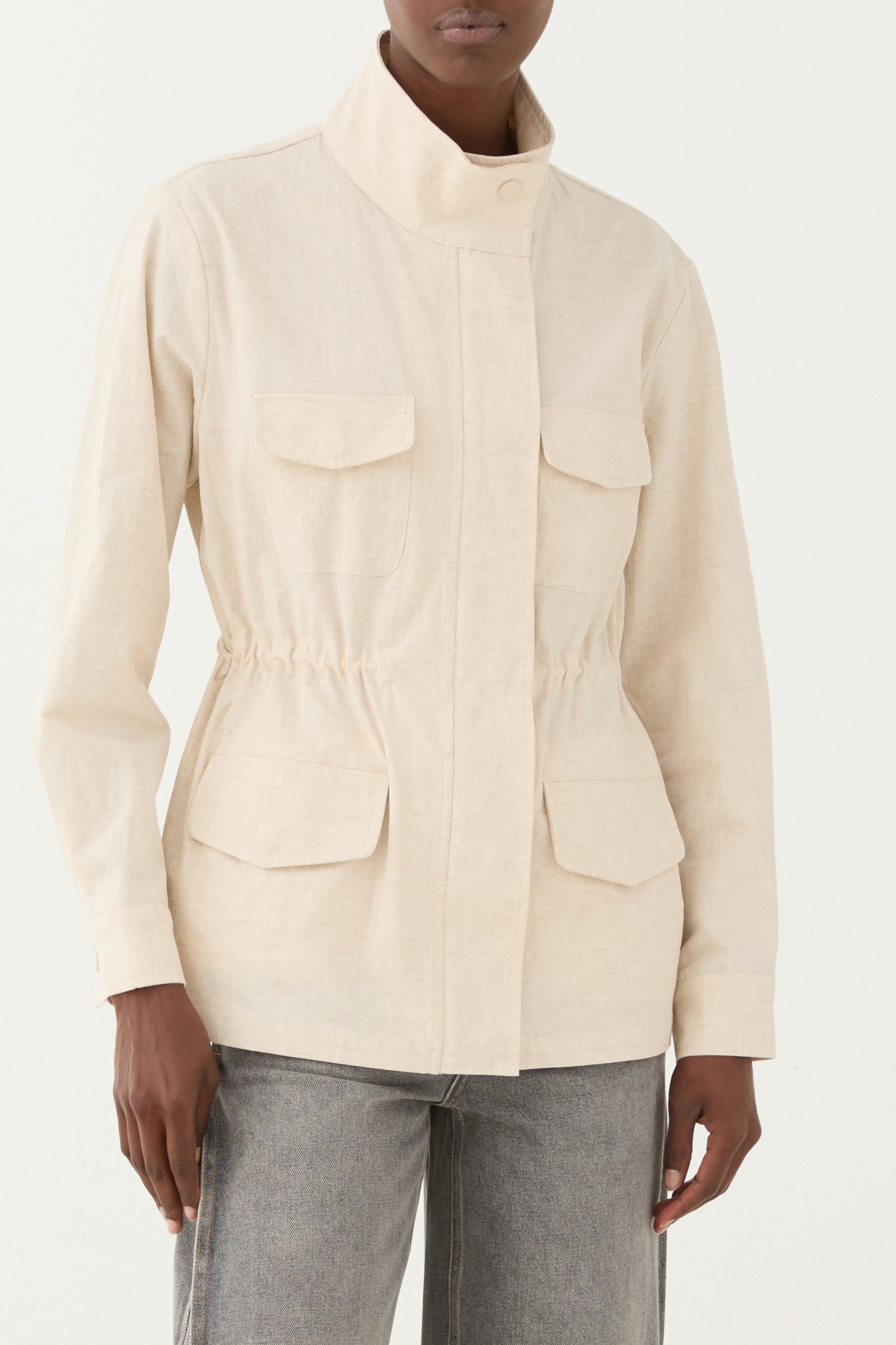 Trench Coat em linho ELEH