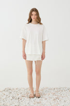 T-shirt com laço nas costas ELEH