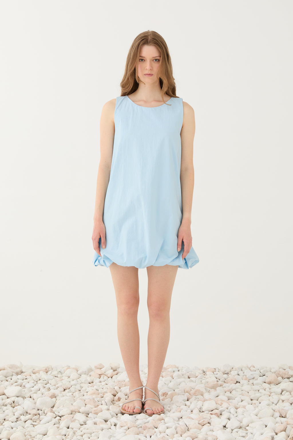 Vestido curto balão ELEH