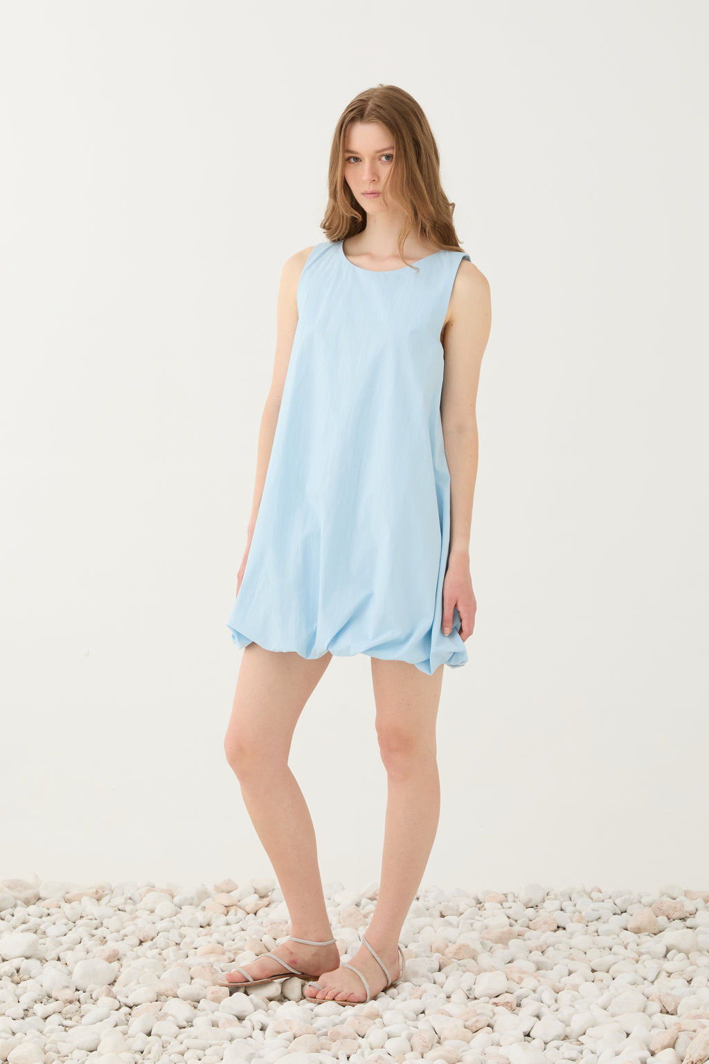 Vestido curto balão ELEH