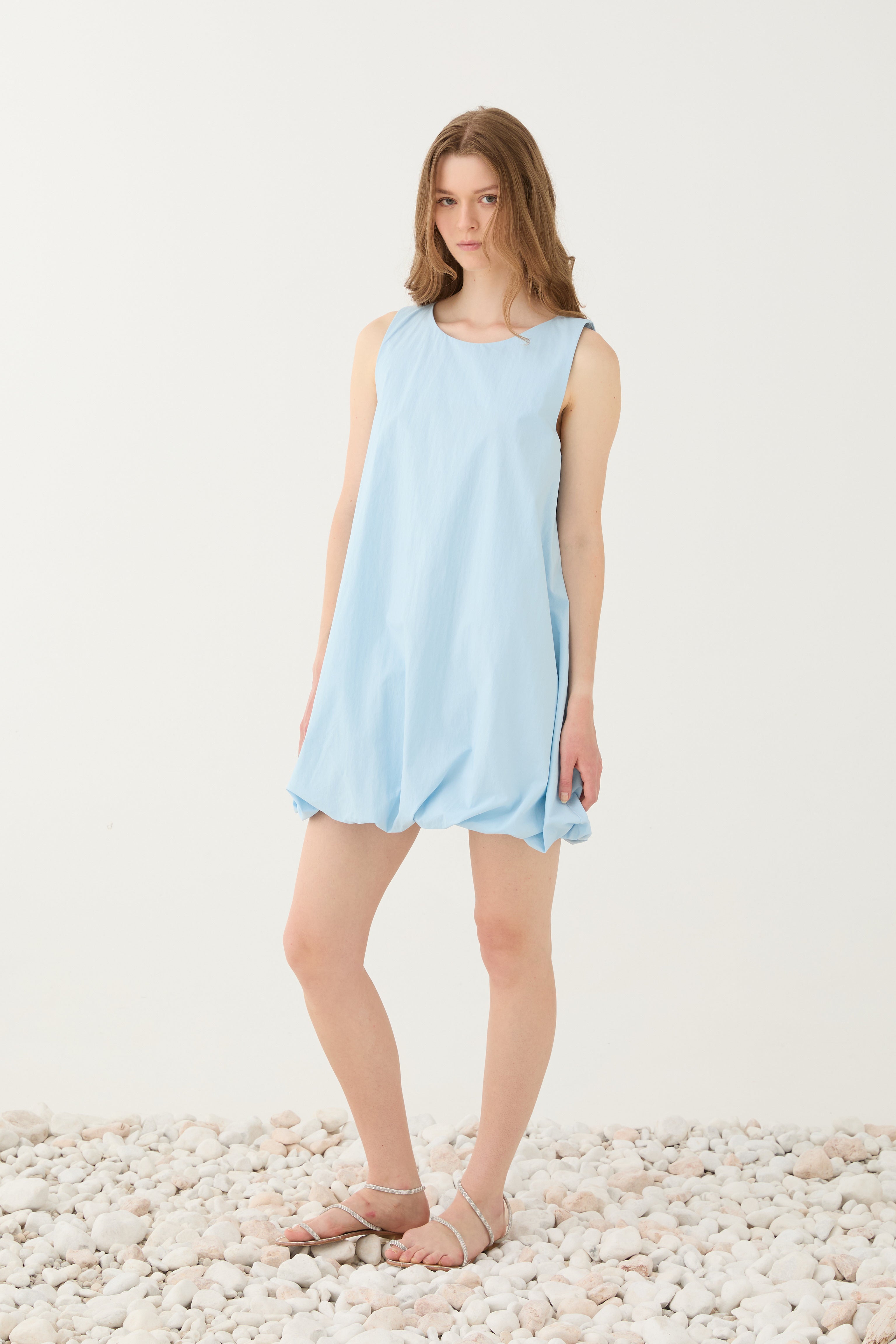 Vestido curto balão ELEH