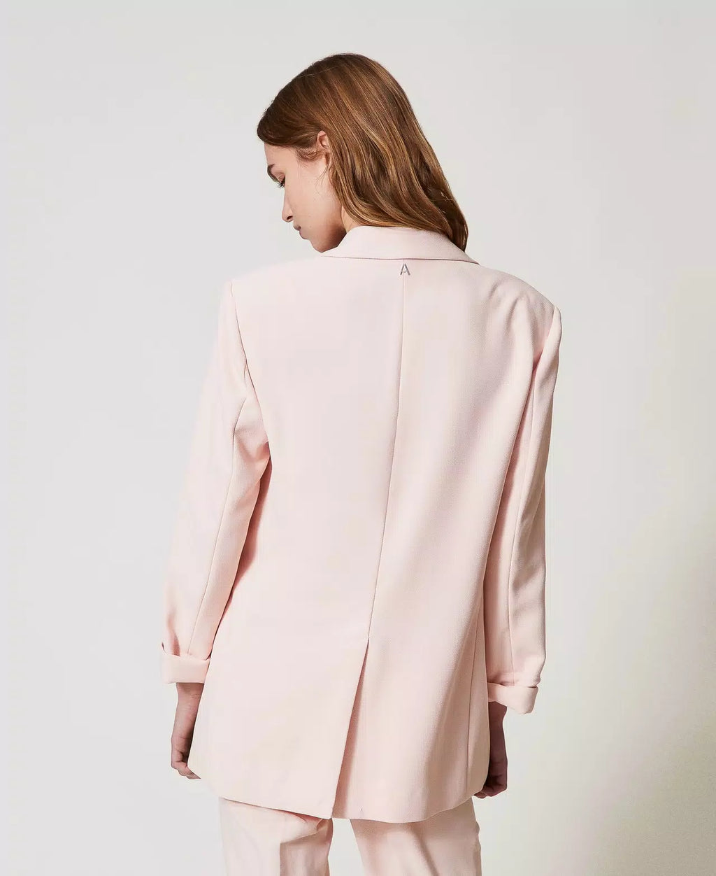 Blazer em crepe piqué TWINSET ACTITUDE