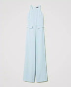 Macacão longo em crepe piqué TWINSET ACTITUDE