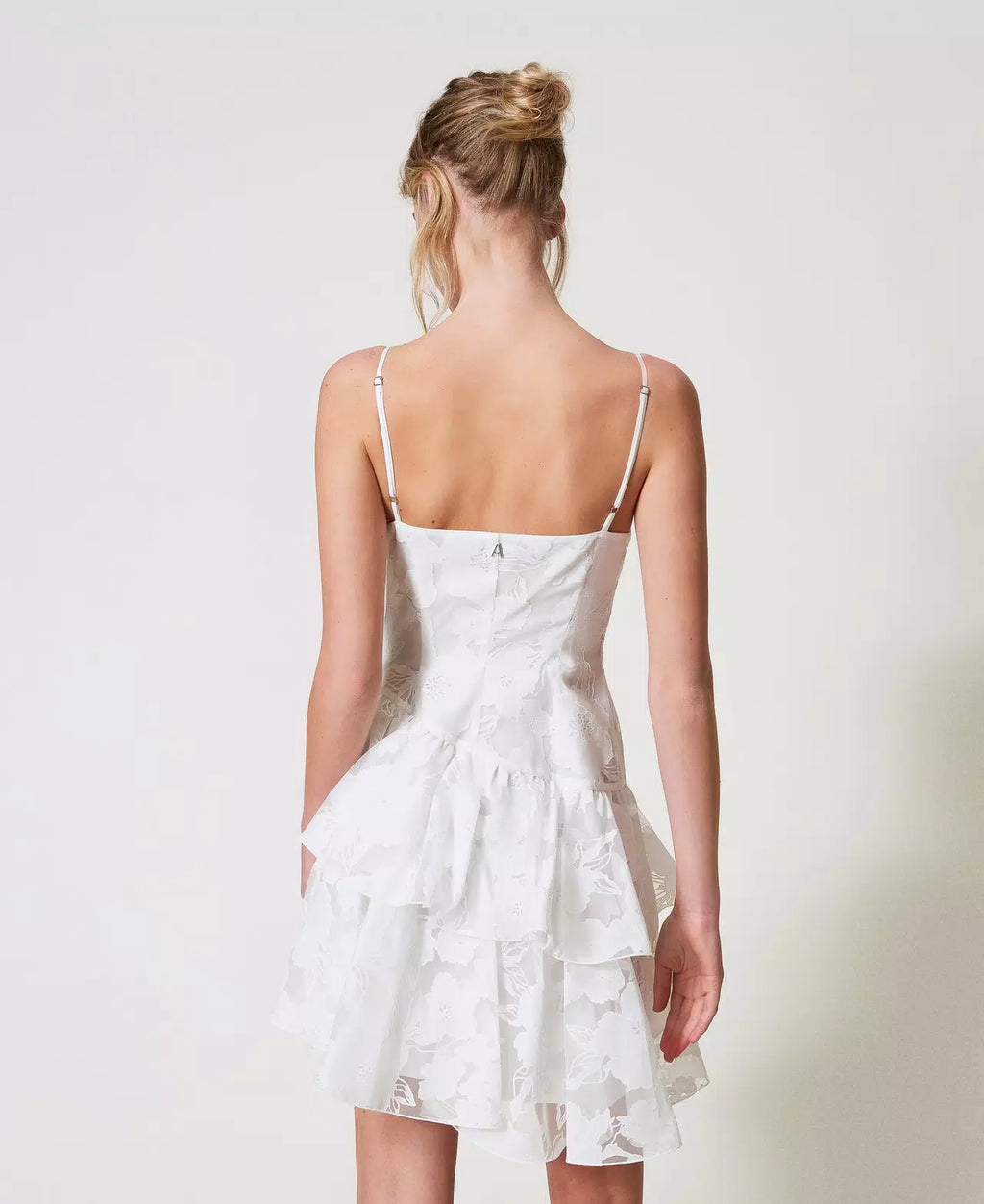 Vestido curto de organza TWINSET ACTITUDE