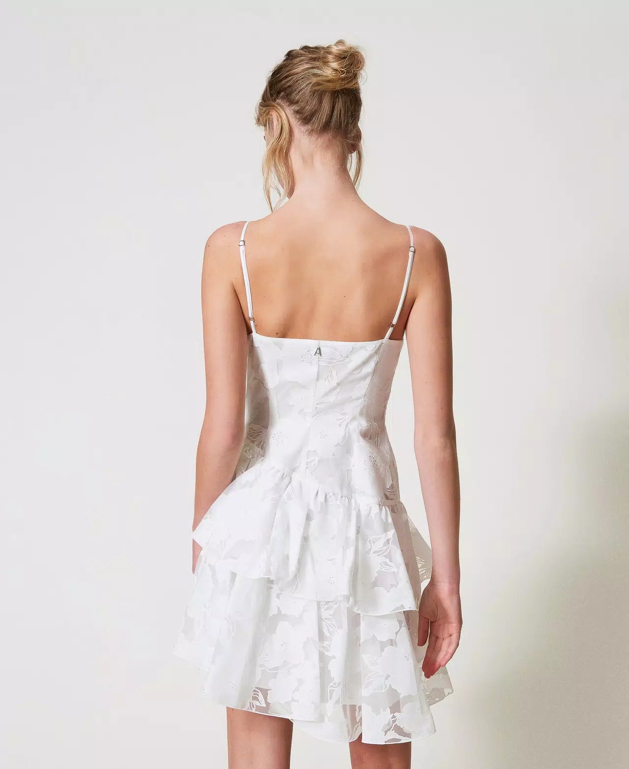 Vestido curto de organza TWINSET ACTITUDE