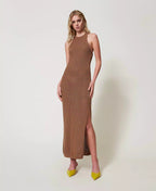 Vestido comprido de malha TWINSET ACTITUDE