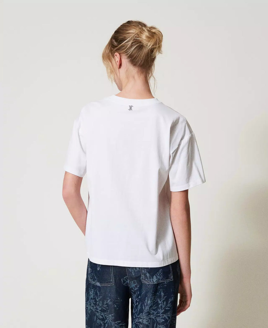 T-shirt MYFO com estampa floral TWINSET ACTITUDE