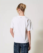 T-shirt MYFO com estampa floral TWINSET ACTITUDE