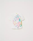 T-shirt MYFO com estampa floral TWINSET ACTITUDE
