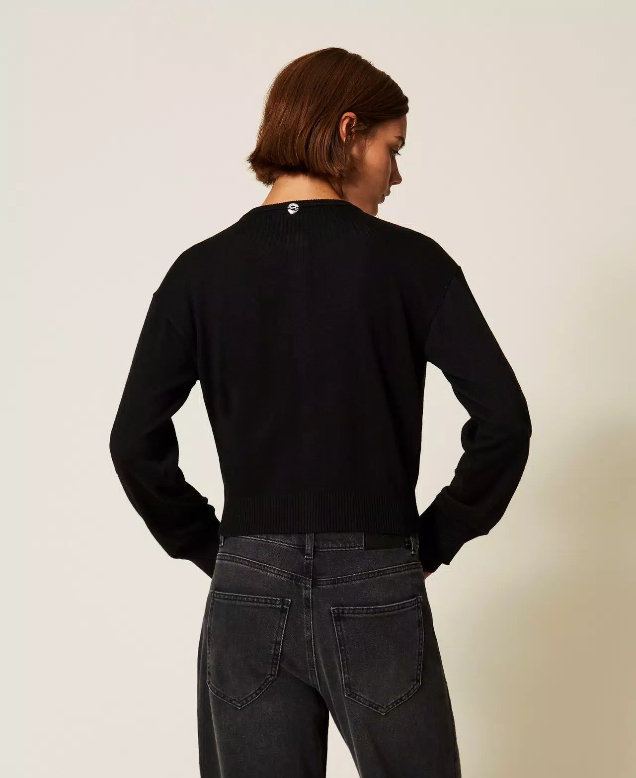 Cardigan com efeito duplo TWINSET ACTITUDE