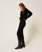 Vestido midi com franjas TWINSET ACTITUDE