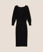 Vestido midi com franjas TWINSET ACTITUDE