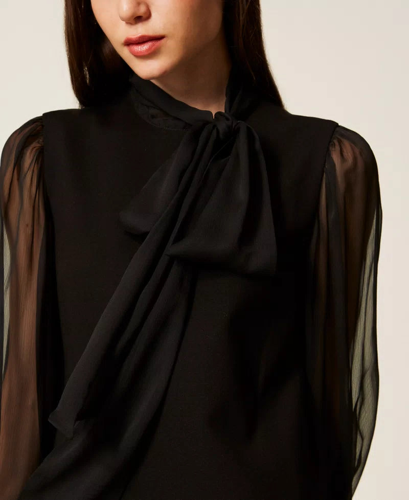 Vestido curto costas abertas TWINSET ACTITUDE