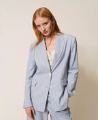 Blazer listrado TWINSET