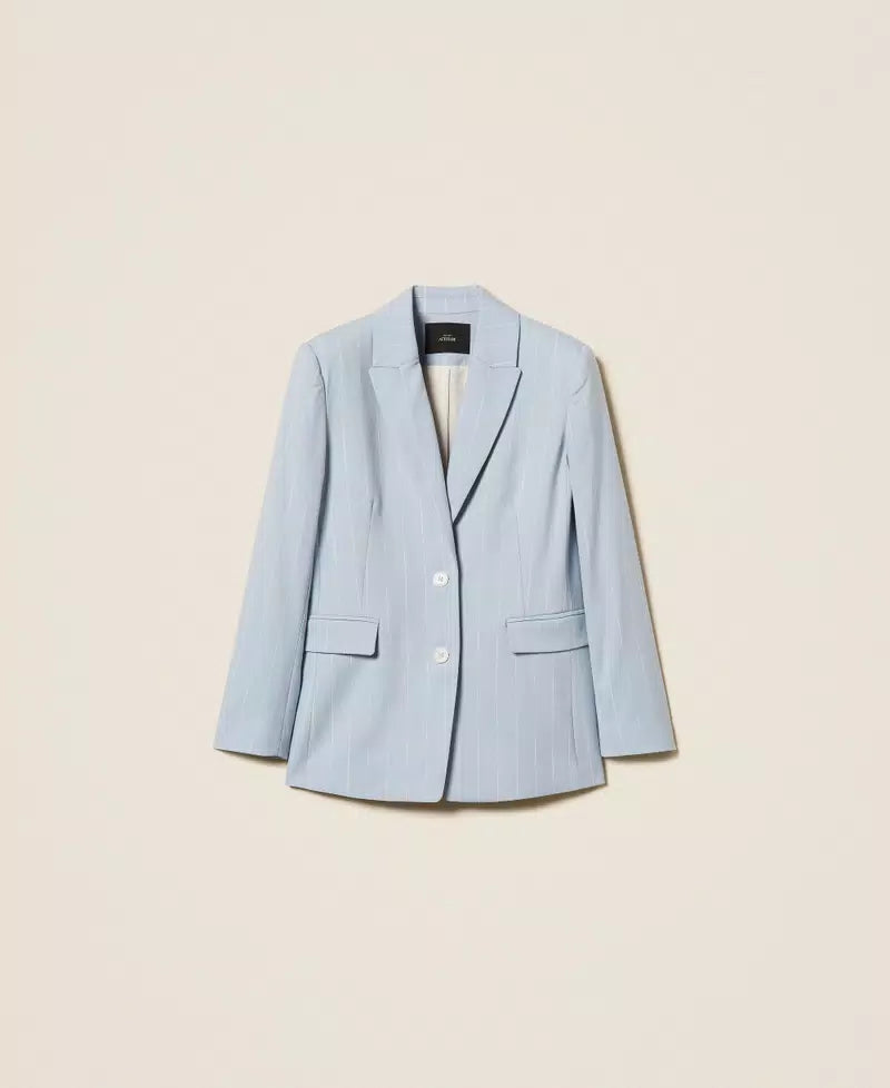 Blazer listrado TWINSET