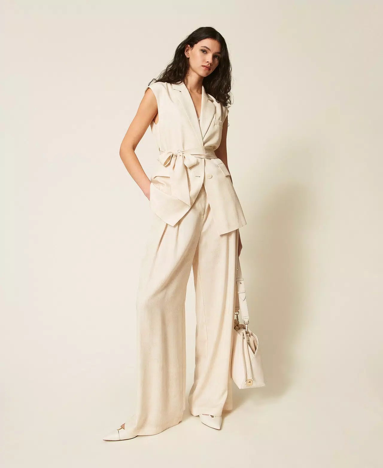 Colete com cinto TWINSET