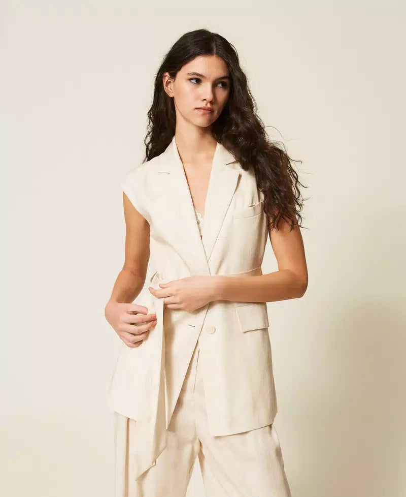 Colete com cinto TWINSET