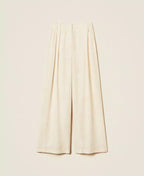 Calça palazzo com estampa TWINSET
