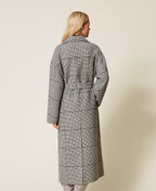 Sobretudo clássico xadrez TWINSET ACTITUDE