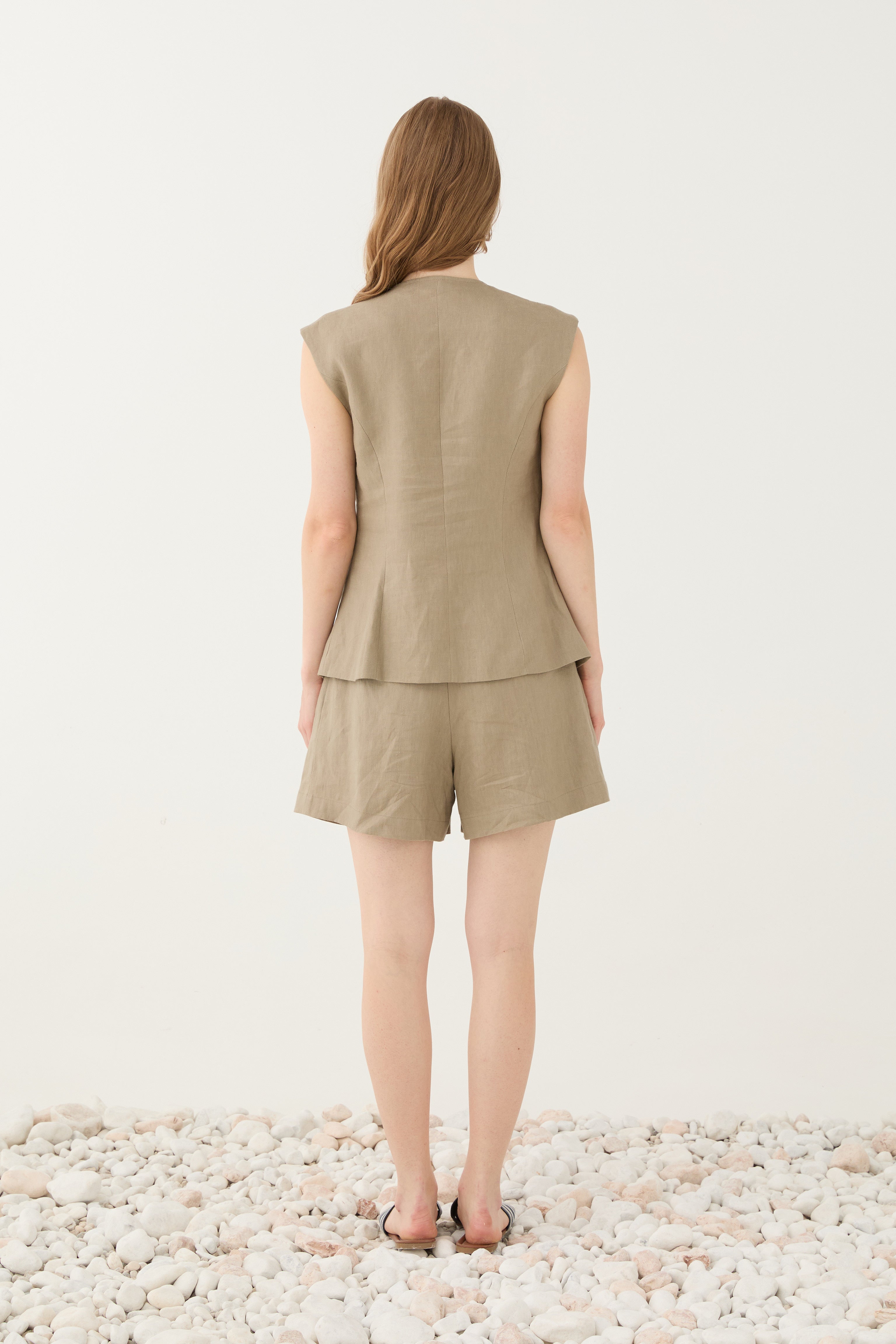 Colete de linho ELEH