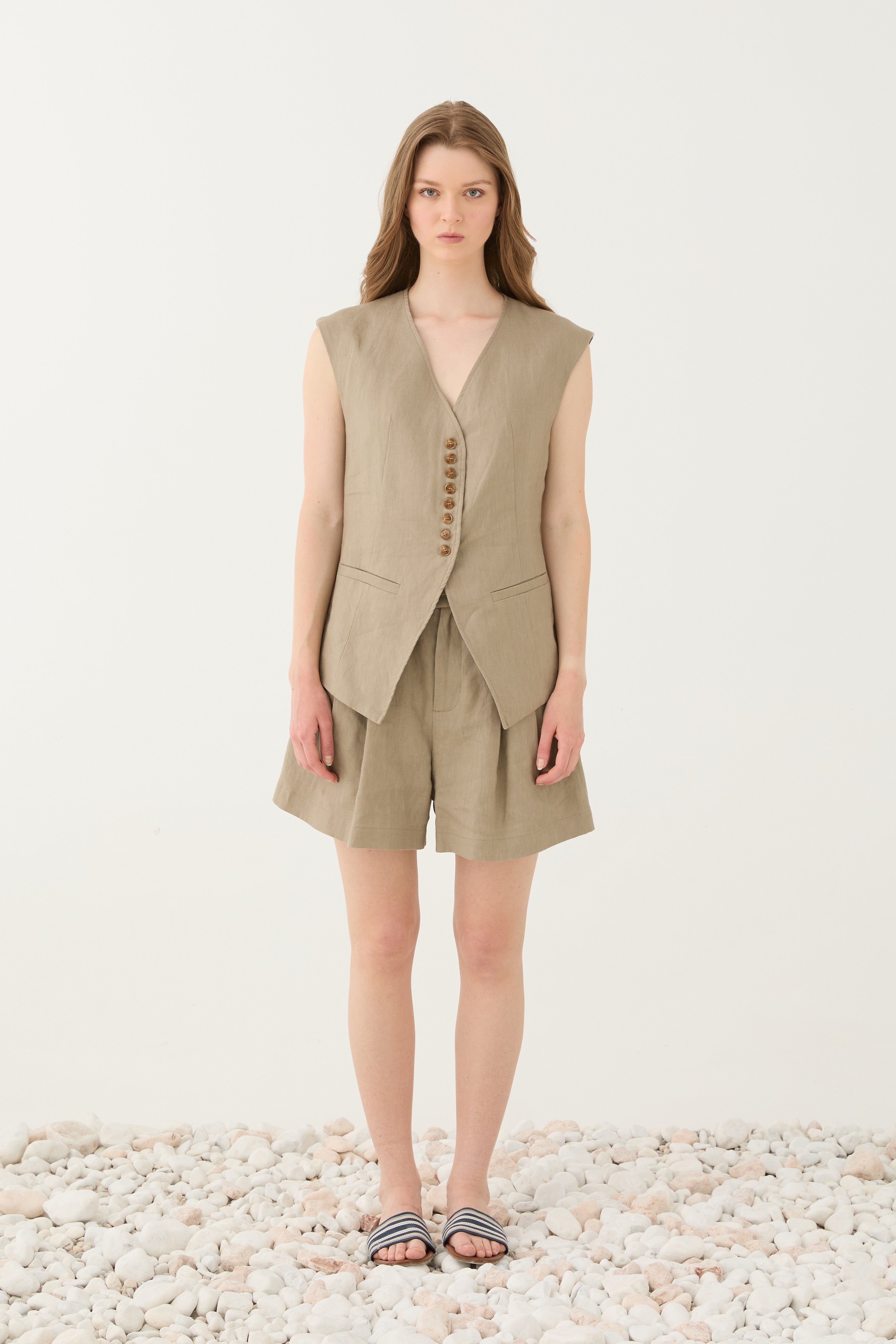 Colete de linho ELEH