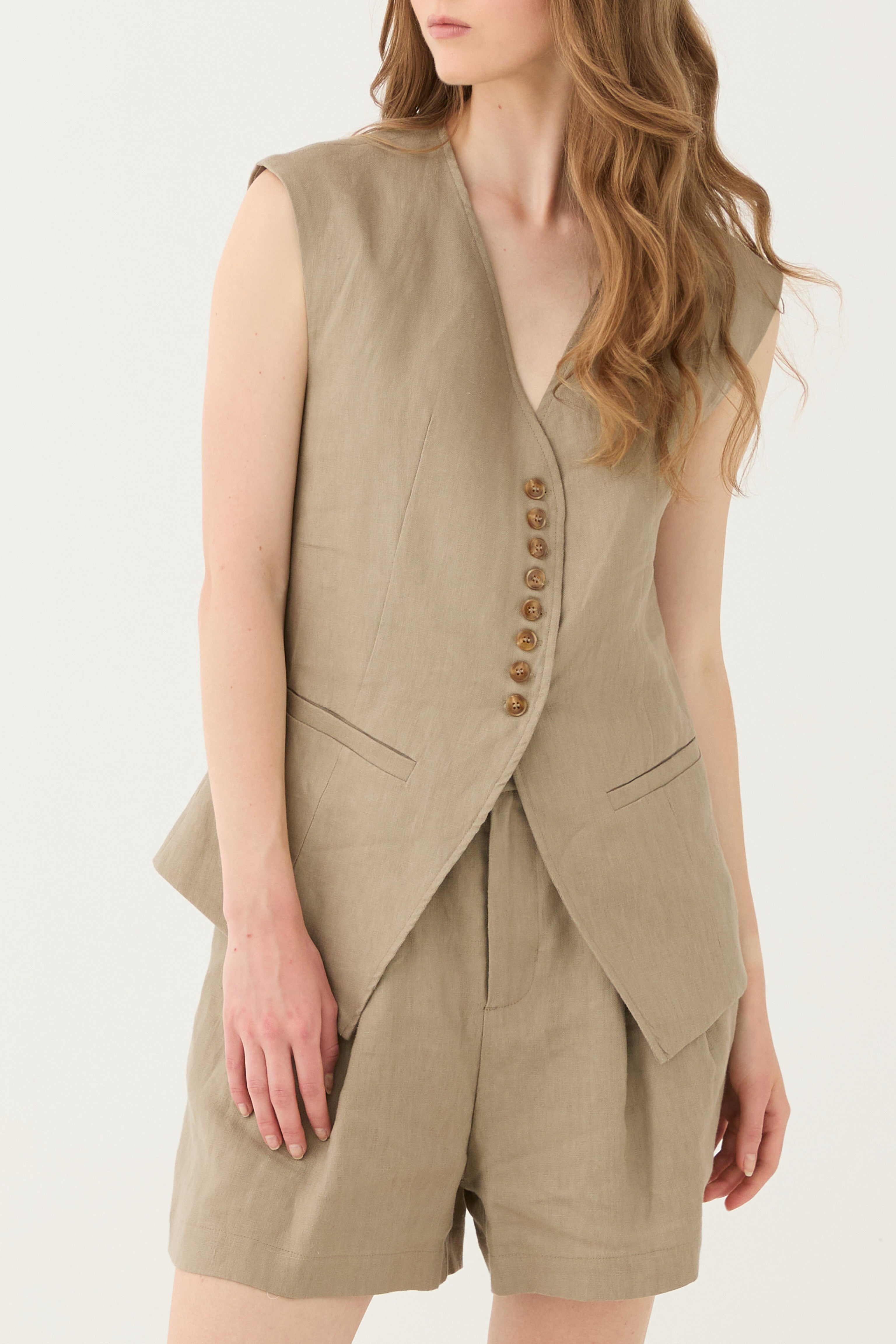 Colete de linho ELEH