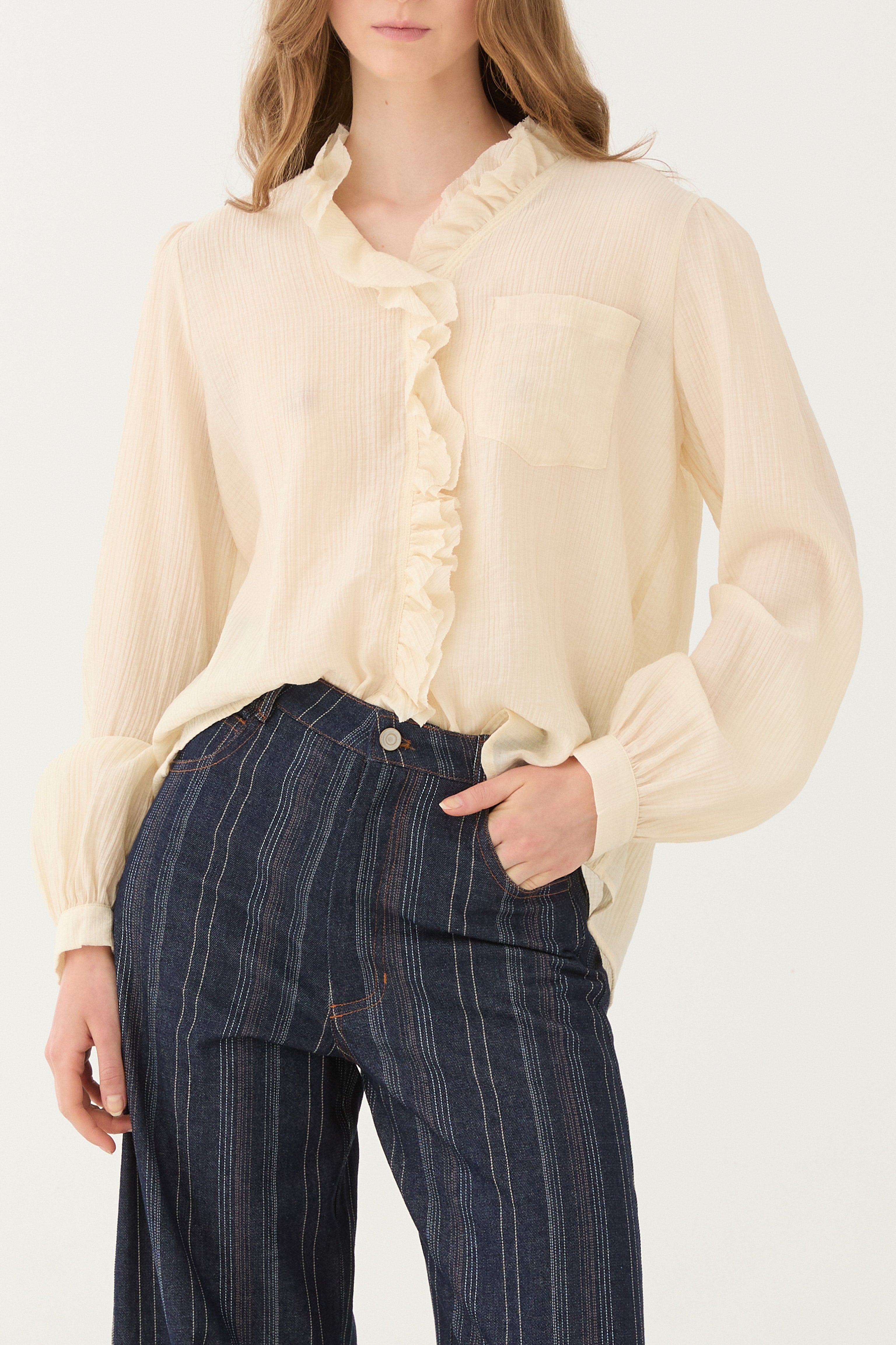 Blusa com babados ELEH