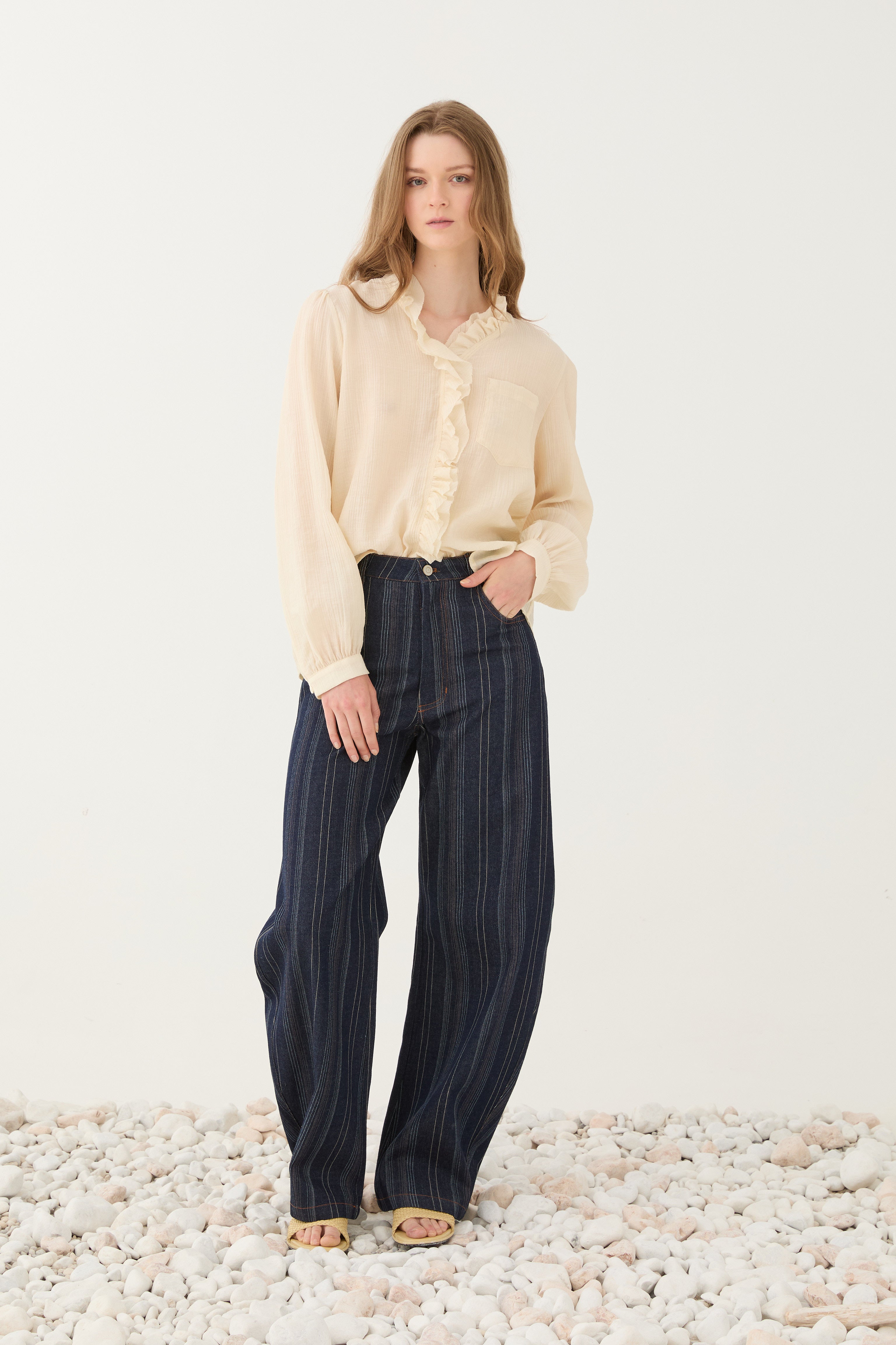 Blusa com babados ELEH