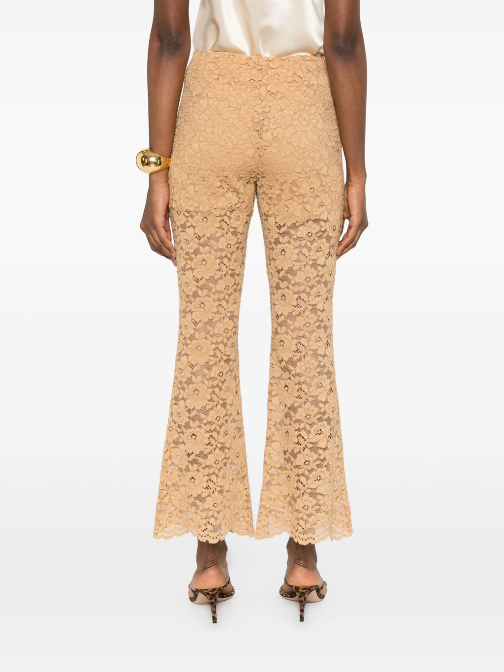 Calça de renda floral TWINSET