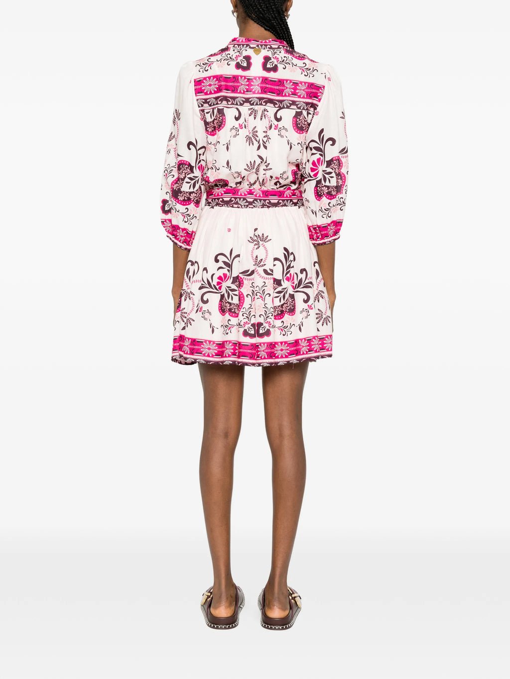 Vestido com estampa floral TWINSET