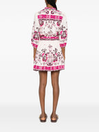 Vestido com estampa floral TWINSET