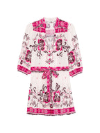 Vestido com estampa floral TWINSET