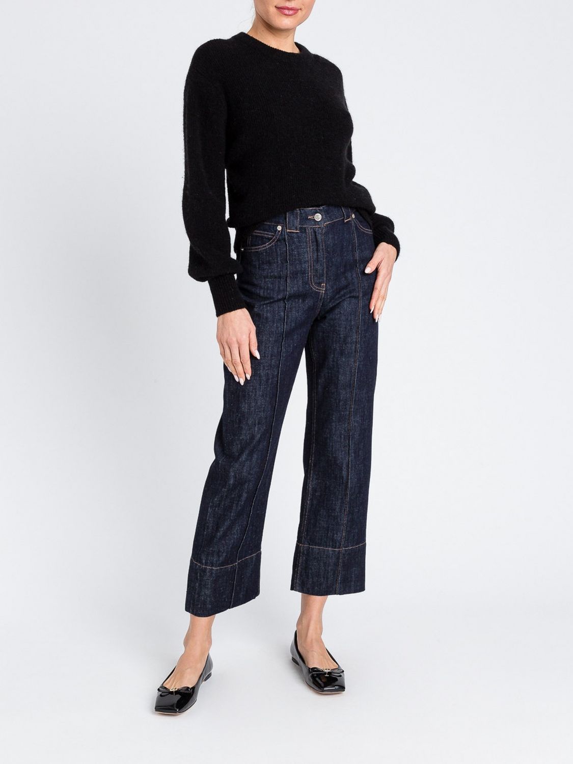 Jeans bainha larga TWINSET ACTITUDE